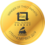 SBS Winner Badge Small Gold