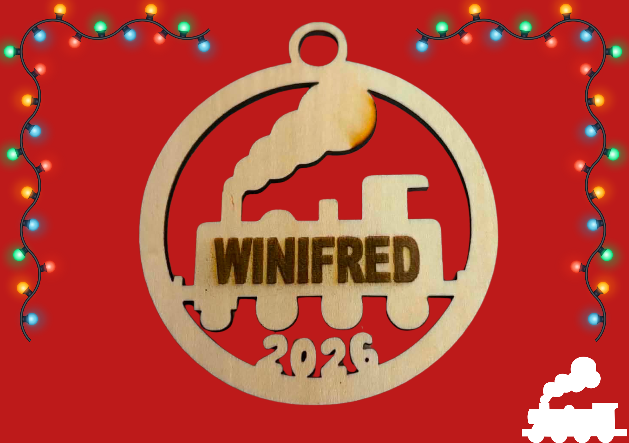 Personalised Wooden Baubles | Grappenhall 19th Dec