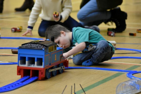 Giant Thomas the tank engine