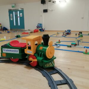 Train themed party