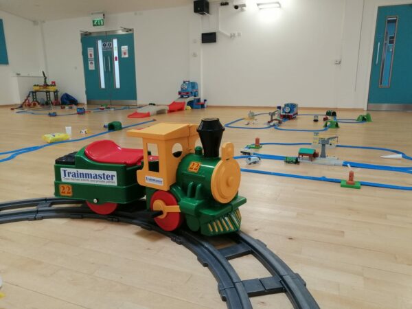 Train themed party