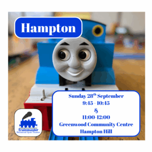 Hampton | Sunday 28th September | 09:45- 10:45 | Additional Adult