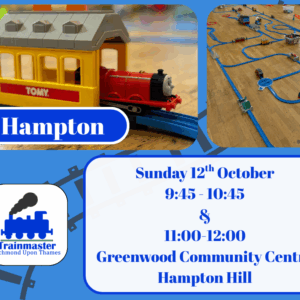 Hampton | Sunday 12th October | 09:45-10:45 | Additional Adult