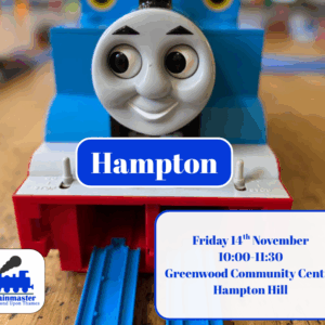 Hampton | Friday 14th November | One Child & One Adult
