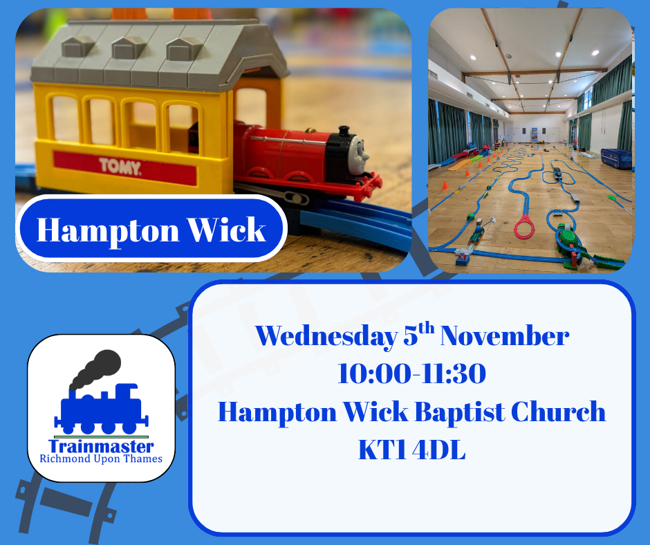 Hampton Wick | Wednesday 5th November | One Child & One Adult