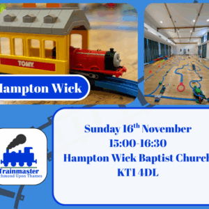 Hampton Wick | Sunday 16th November | One Child & One Adult