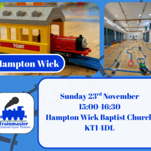 Hampton Wick | Sunday 23rd November | One Child & One Adult
