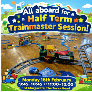 St Margaret's | Monday 16th February | 11:00 - 12:00 | One Adult and One Child