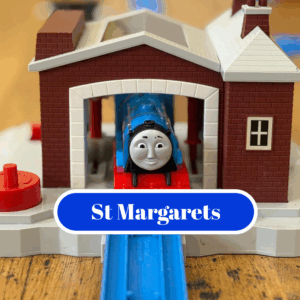 St Margaret's | Thursday 30th April | 11:15-12:15 | One Adult and One Child