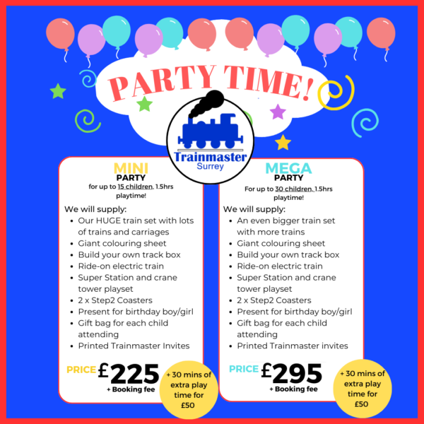 Trainmaster Private Party – Balance Completion: Mini party | + Step 2 Coaster - Image 2