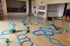 Trainmaster giant layout of track